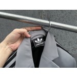 Balenciaga 23ss joint Adidas three-bar sports and leisure suit jacket