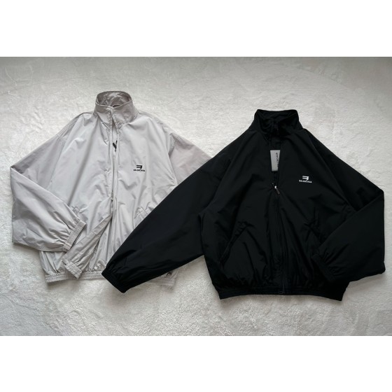 Balenciaga Paris 23 spring and summer new letter embroidery sports jacket