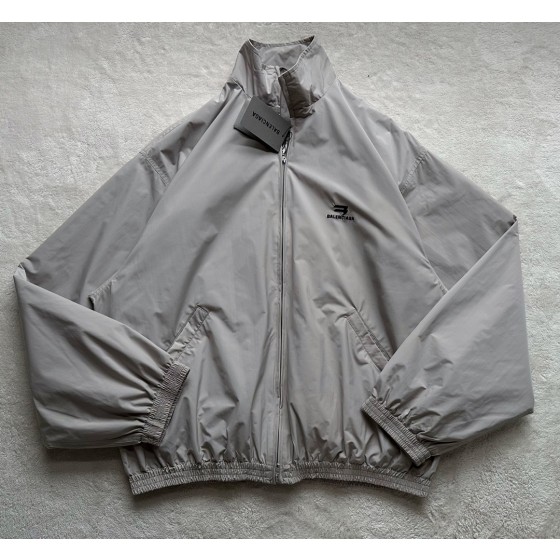 Balenciaga Paris 23 spring and summer new letter embroidery sports jacket