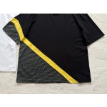 FendI 23SS all over print stitching short sleeves