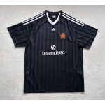 Balenciaga 3SS Manchester United Stripe Football Short Sleeve