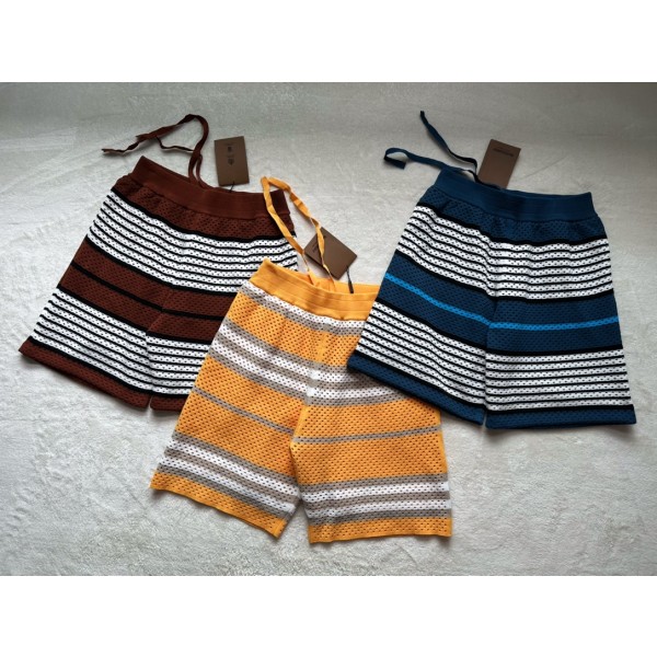 Burberry knitted mesh athleisure suit bottoms