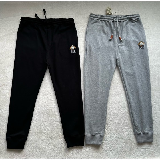 Loewe cotton unisex embroidered sweatpants