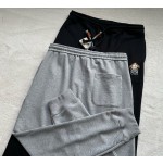 Loewe cotton unisex embroidered sweatpants