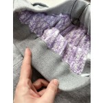 Dior heavy heavy industry boutique high-end sweater suit trousers