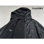 Prada Reversible Sports Hoodie Jacket