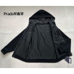 Prada Reversible Sports Hoodie Jacket