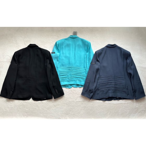 Balenciaga Acetate Pleated Blazer