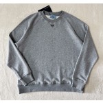 Prada's latest iron plate hardware crew neck sweater