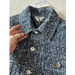 bottega veneta fringed denim jacket