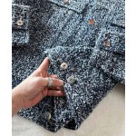 bottega veneta fringed denim jacket
