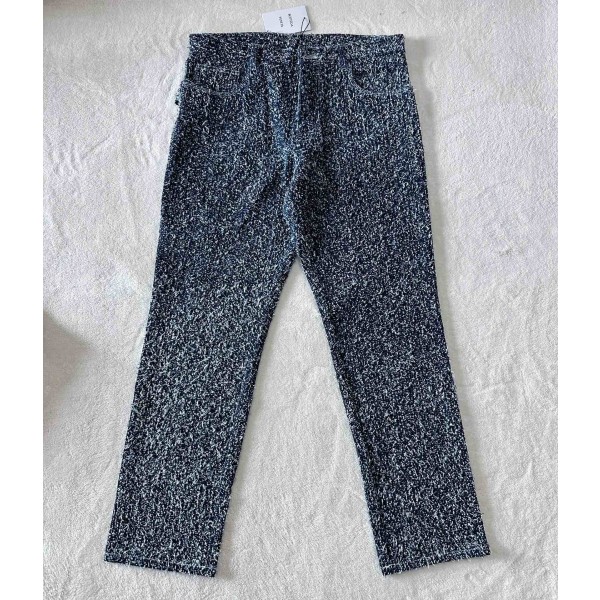 bottega veneta tasseled denim trousers