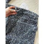 bottega veneta tasseled denim trousers