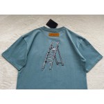 Louis Vuitton Tool Hammer Embroidered Crew Neck Short Sleeves