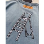 Louis Vuitton Tool Hammer Embroidered Crew Neck Short Sleeves