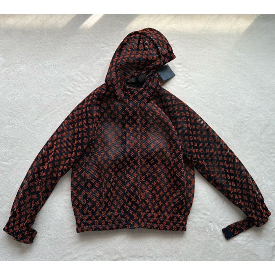 Louis Vuitton New Men's Monogra*m Gradient Mesh Tunic Jacket