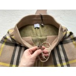 Burberry spring and summer latest classic check sheep wool blend sweater suit top