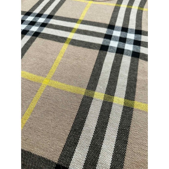 Burberry spring and summer latest classic check sheep wool blend sweater suit shorts