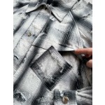 Givenchy 2023 latest plaid shirt style jacket coat