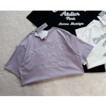 Dior latest chest pocket embroidery T-shirt