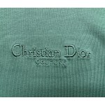 Dior latest chest pocket embroidery T-shirt