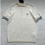 Prada new wool blend Polo sweater