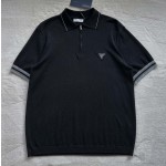 Prada new wool blend Polo sweater