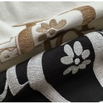 Dior early spring latest heavy industry gold and silver embroidery short sleeves