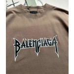 Balenciaga Burst Letter Lightning Short Sleeve T-Shirt