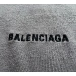 Balenciaga Chest Small Letters➕Back Large Letters Embroidered Round Neck Short Sleeves