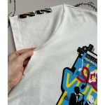 Louis Vuitton latest band print T-shirt