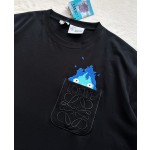 LOEWe latest Calcifer flame embroidery T-shirt