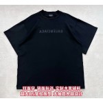 Balenciaga's new double-sided embroidery short sleeves