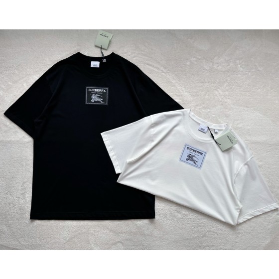 Burberry early spring and summer latest Prorsum label patch embroidered T-shirt