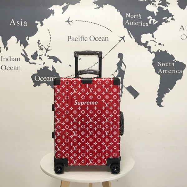 RIMOWA & LV Louis Vuitton & Supreme Co-branded Trolley Case