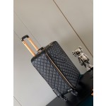 Western Europe 𝗖𝗛𝗔𝗡𝗘𝗟 Classic Rhombus Large Double C Trolley Case