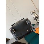 Western Europe 𝗖𝗛𝗔𝗡𝗘𝗟 Double chain trolley case with rhombus lid