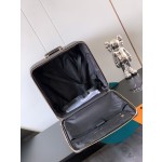 Western Europe 𝗖𝗛𝗔𝗡𝗘𝗟 Classic Rhombus Large Double C Trolley Case