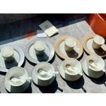 Ten-piece dinner set for two H 24 mosaic series