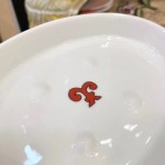 Red Iron Window Series Bone China Sanitary Ware Set