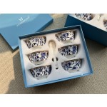 WEDGWOOD  Hibiscus Gold Series Bone China Bowls for Household Use