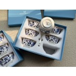 WEDGWOOD  Hibiscus Gold Series Bone China Bowls for Household Use