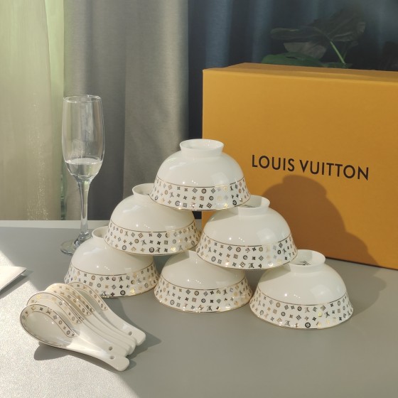 Louie's  6 bowls and 6 spoons gift box