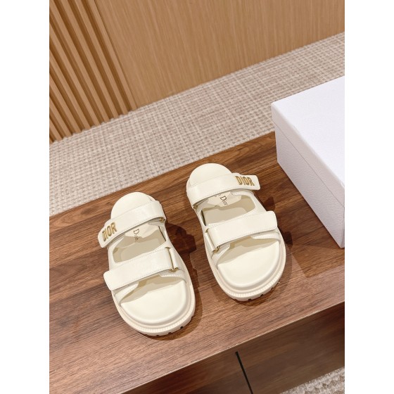 DIOR Dior 23 latest hot sandals classic upgrade Velcro sandals and slippers