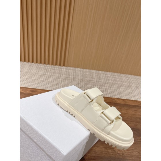 DIOR Dior 23 latest hot sandals classic upgrade Velcro sandals and slippers