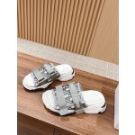 DIOR Dior spring and summer new thick-soled beach drag design concept sandals plus sports shoes