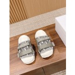 DIOR Dior spring and summer new thick-soled beach drag design concept sandals plus sports shoes