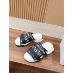 DIOR Dior spring and summer new thick-soled beach drag design concept sandals plus sports shoes