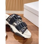 DIOR Dior spring and summer new thick-soled beach drag design concept sandals plus sports shoes