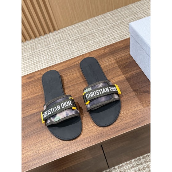 DIOR Dior Velcro buckle sandals and slippers